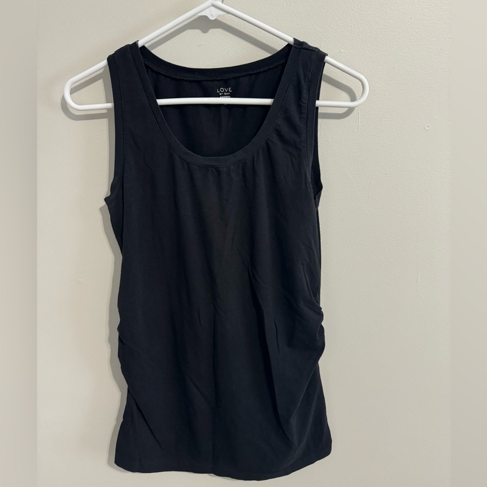 Love by Gap Black Maternity Tank